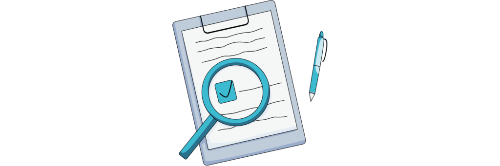 graphic of application form