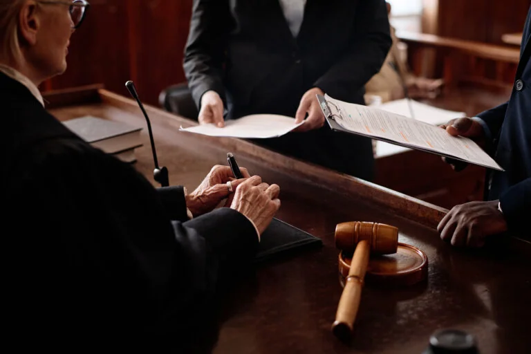 a person who is at a disability hearing at fort worth/ dallas texas